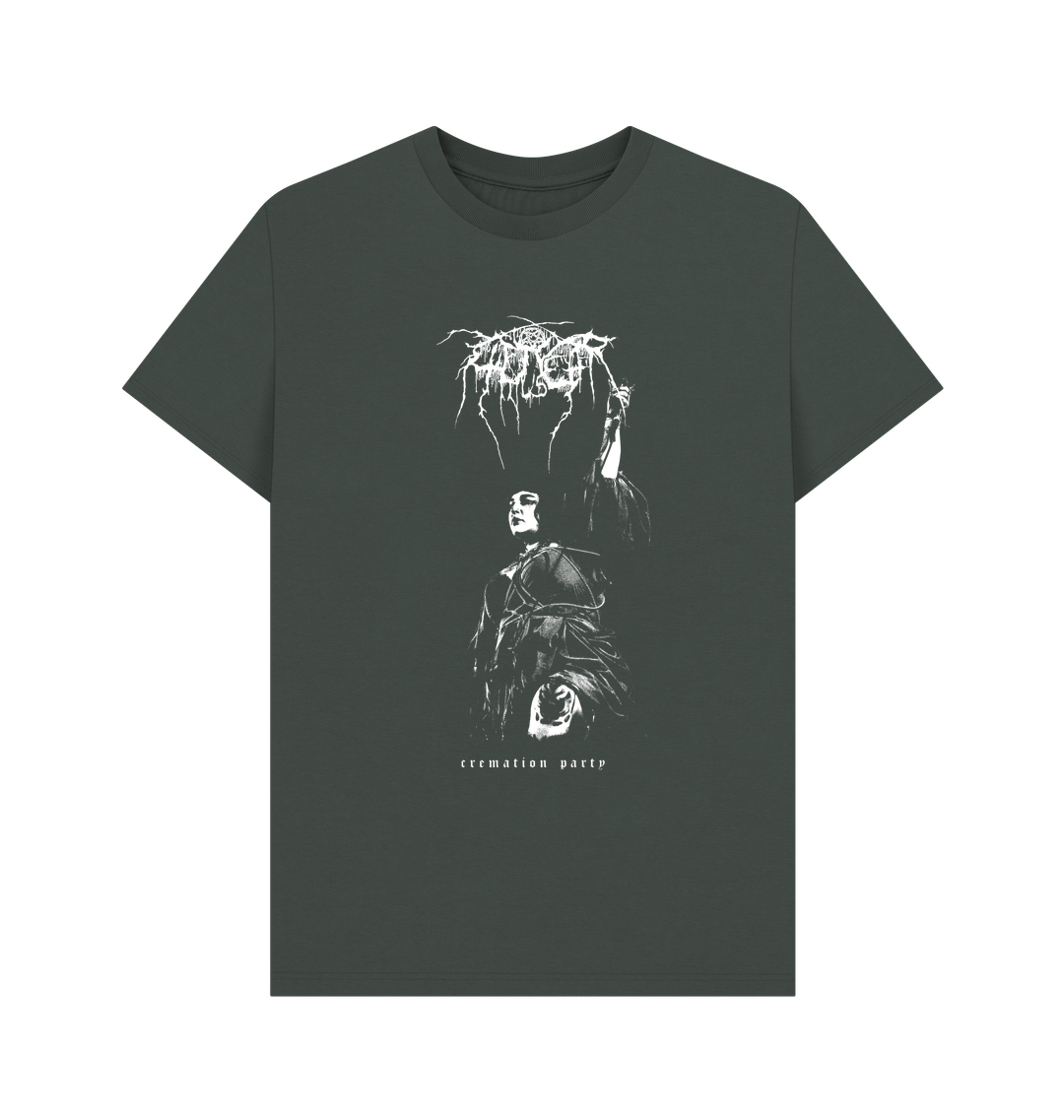 Dark Grey Printed T-shirt