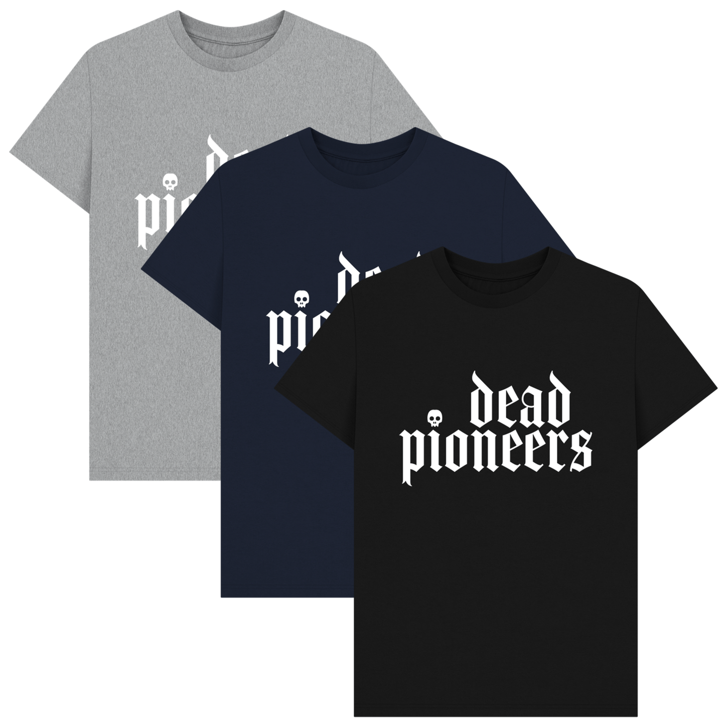 Dead Pioneers - 'Hassle Skull' T-Shirt