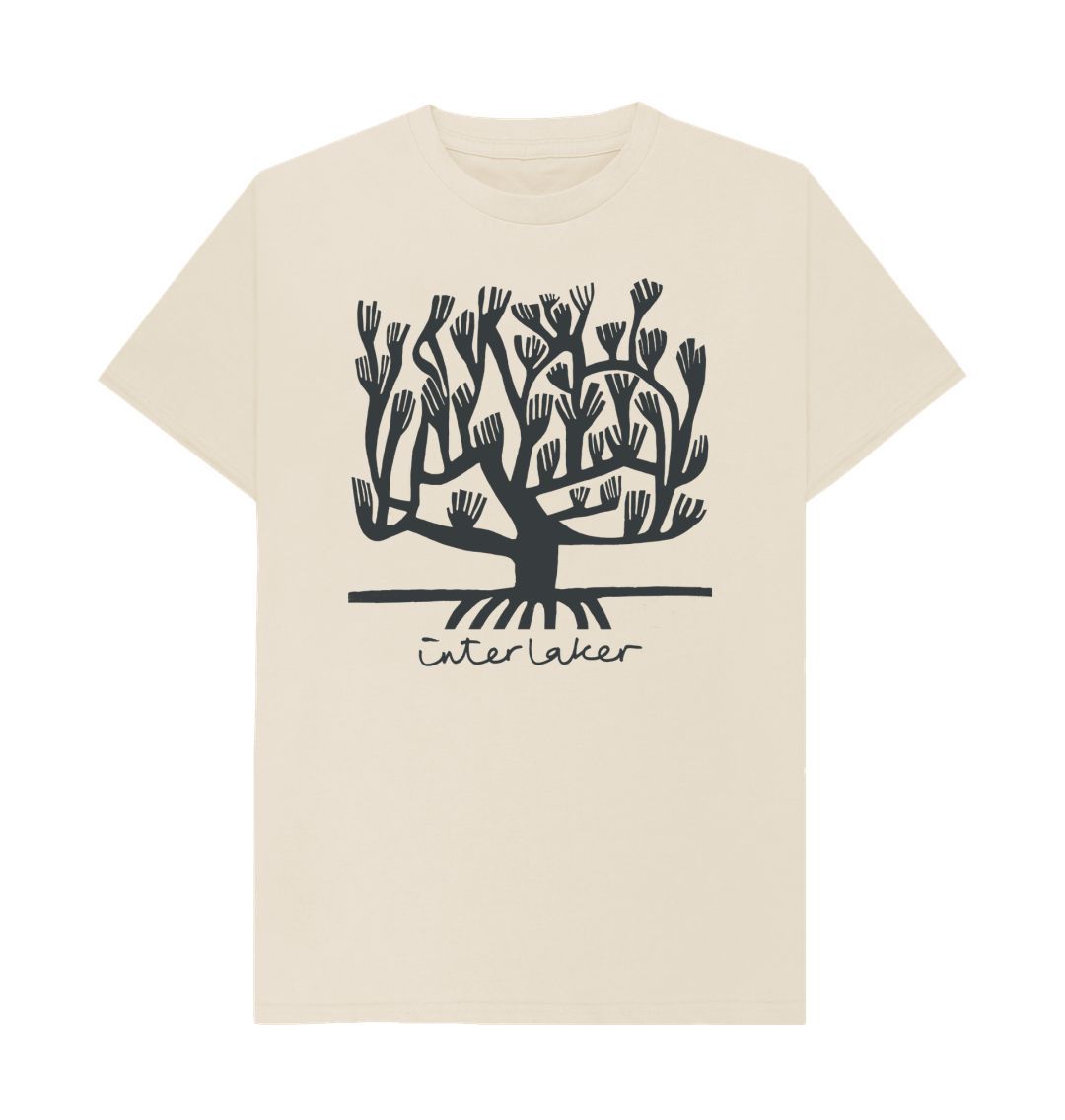 Oat Interlaker - 'Roots' T-Shirt (Black Print)