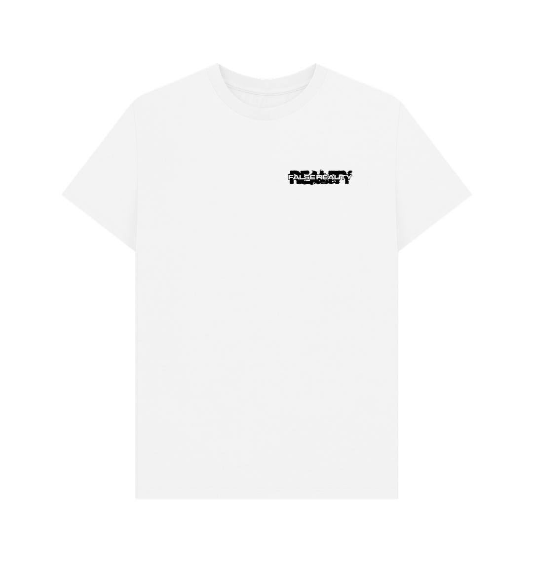 White Printed T-shirt Front