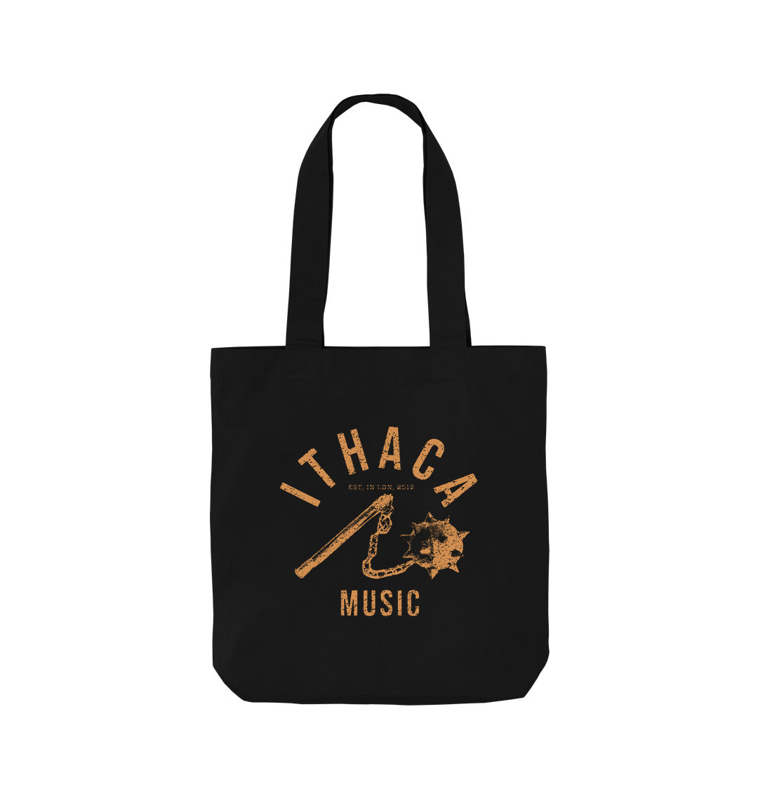 Black Printed Bag