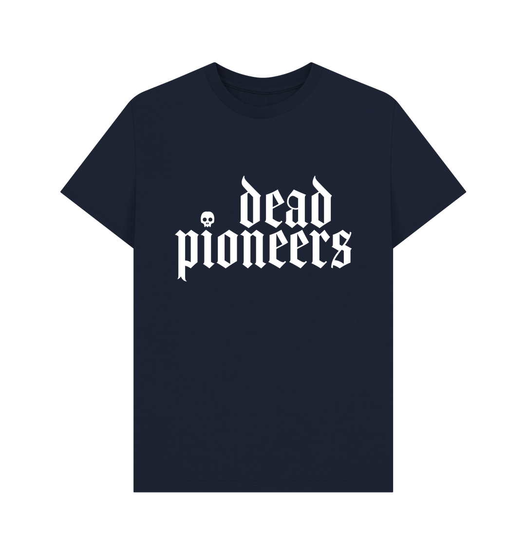 Navy Blue Dead Pioneers - 'Hassle Skull' T-Shirt