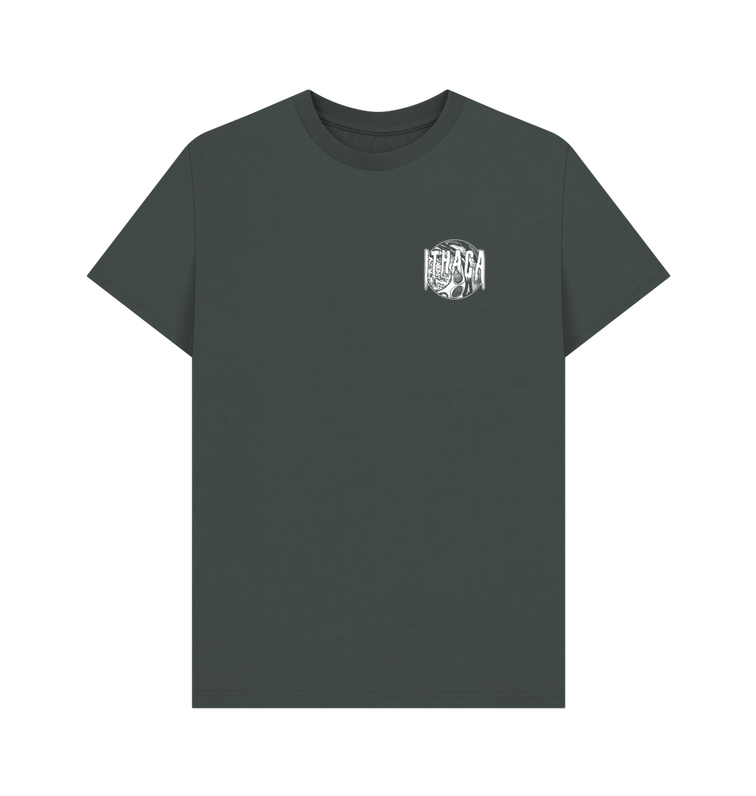 Dark Grey Printed T-shirt