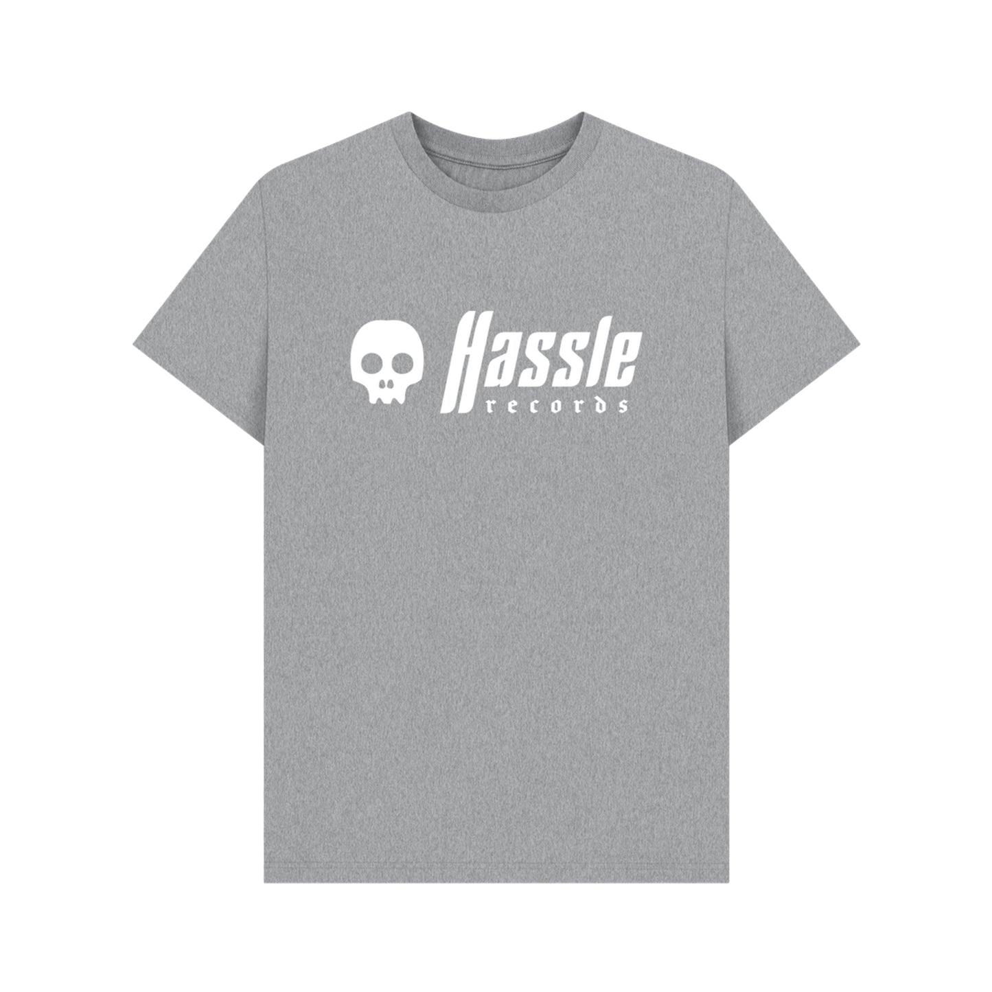 Hassle - 'Signature Logo' T-Shirt (White Print)