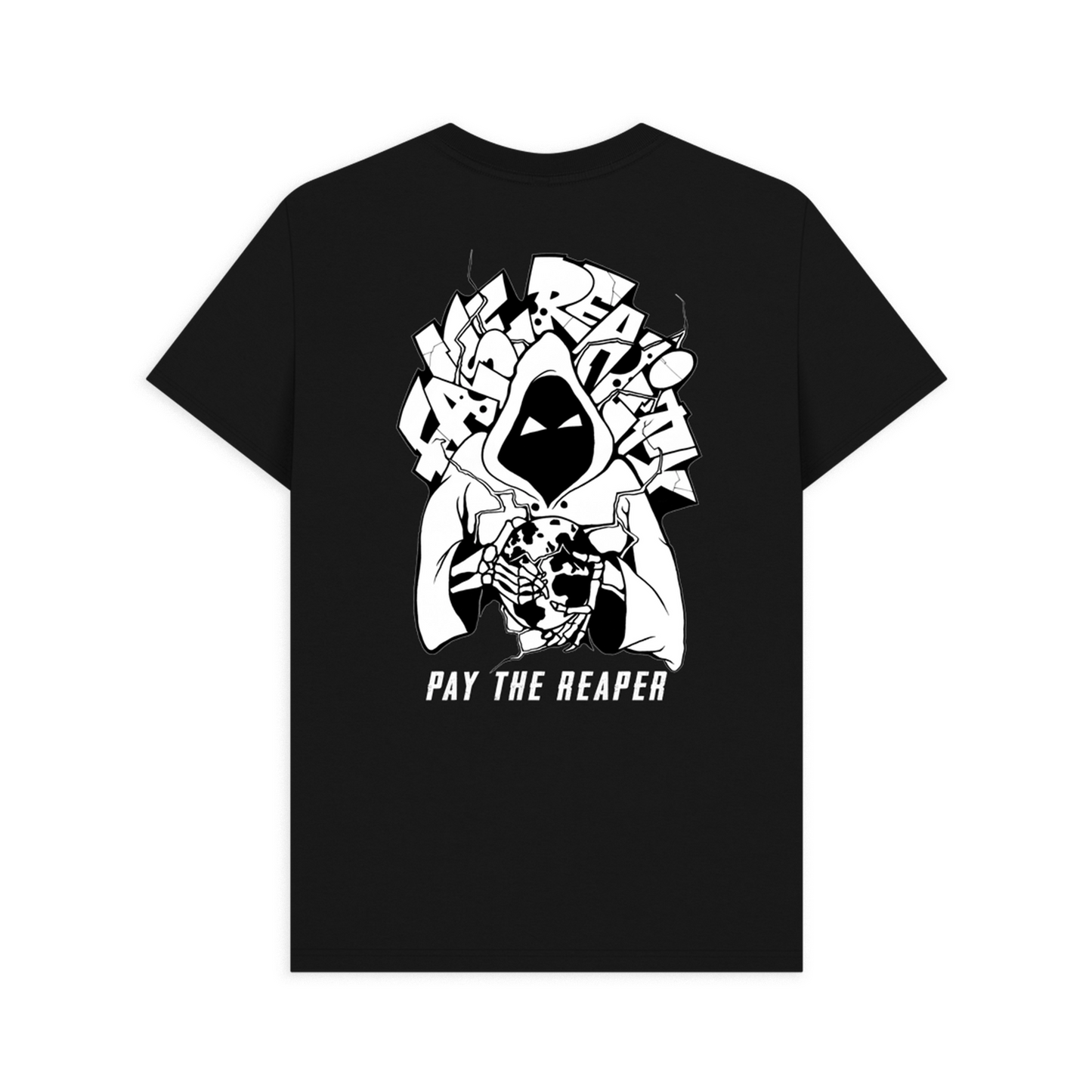 False Reality - 'Pay The Reaper' T-Shirt (White Print)